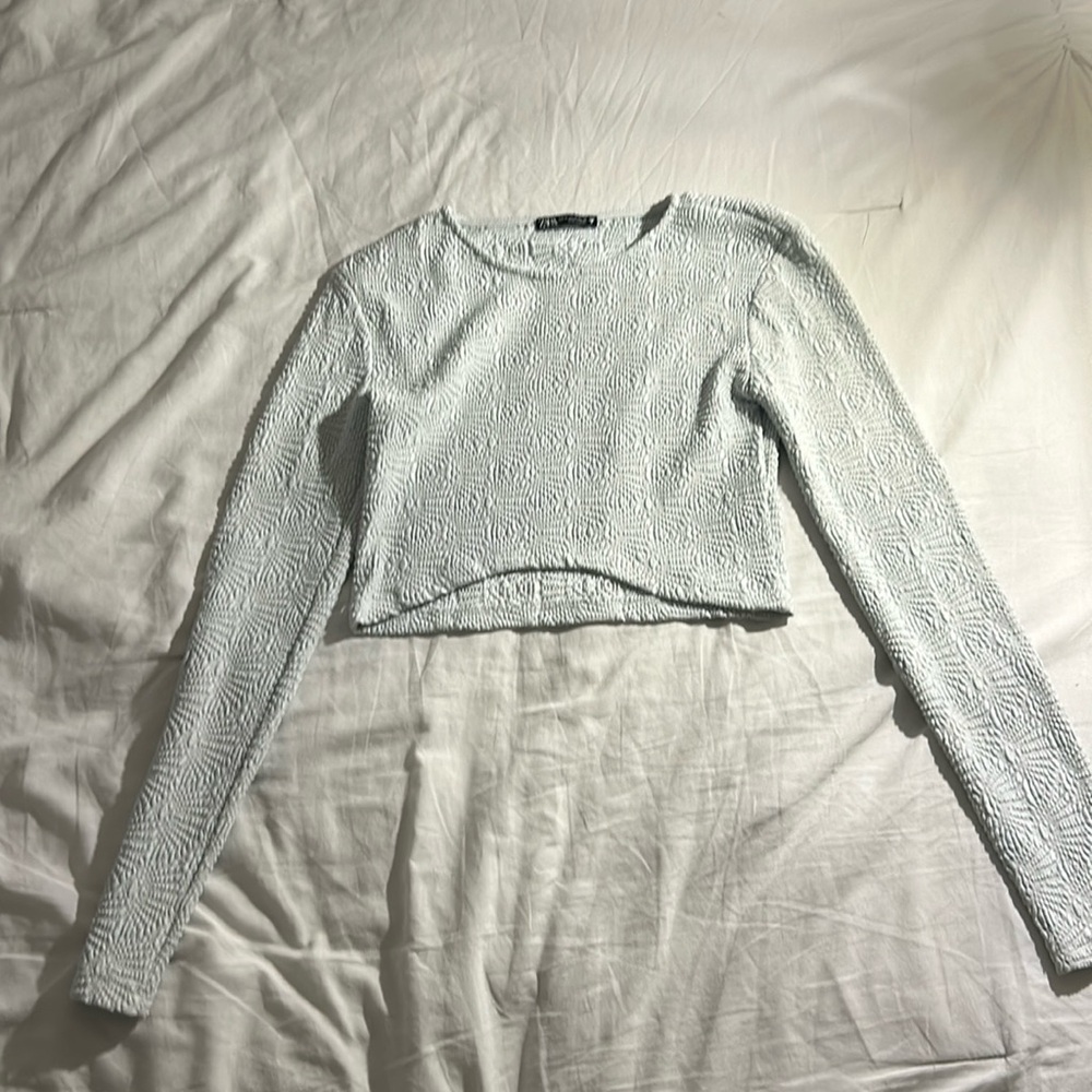 Zara White long sleeve